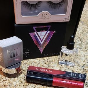 New Boxy Smashbox Lip/Eye Palette/Lashes/Gel Liner